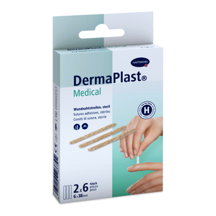 [Translate to Italienisch:] Packshot DermaPlast® Medical Wundnahtstreifen