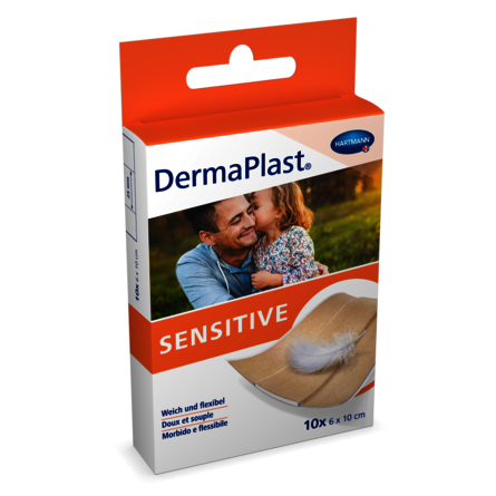 [Translate to Italienisch:] Packshot DermaPlast® Sensitive 6x10cm