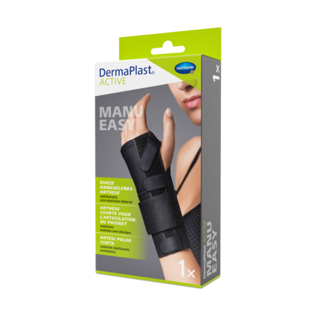 Packshot DermaPlast® Active Kurze Handgelenkorthese