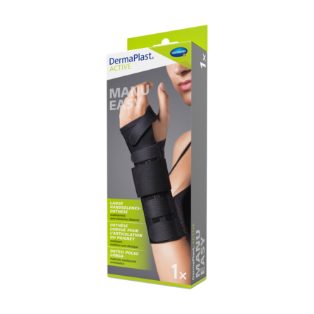 Packshot DermaPlast® Active Orthèse longue pour l'articulation du poignet